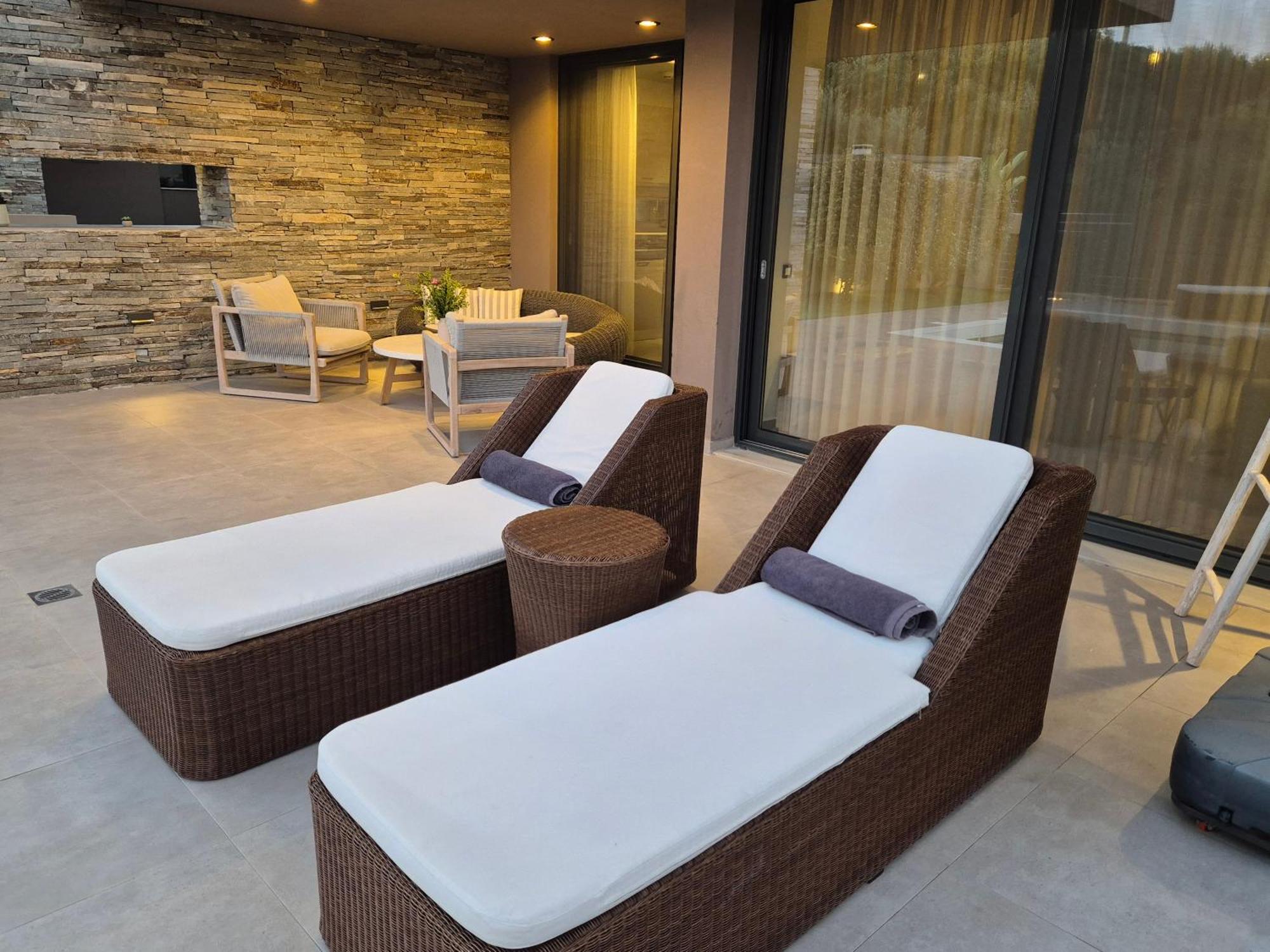 Aguacate Agave With Private Swimming Pool Villa Tsilivi  Luaran gambar