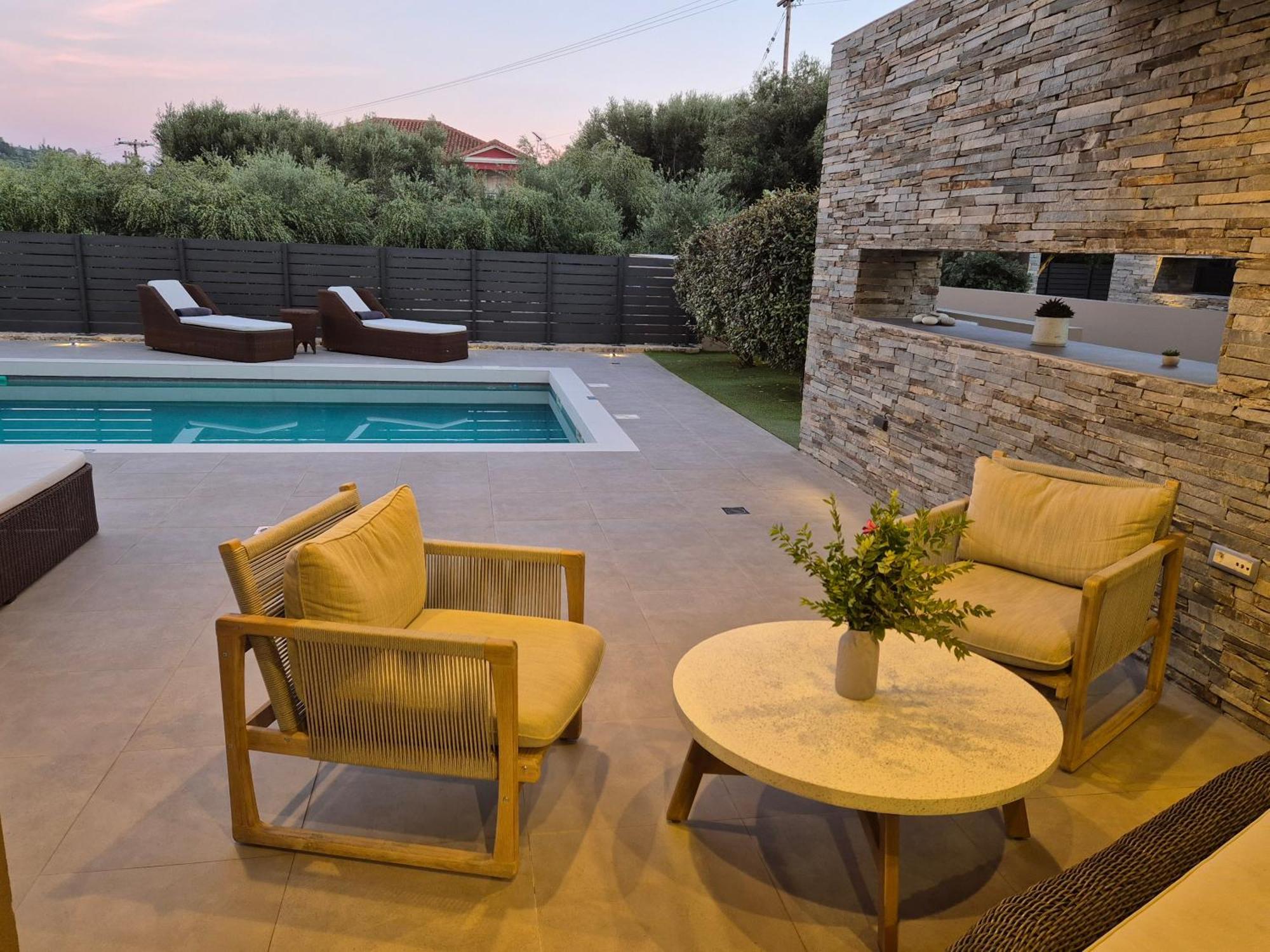Aguacate Agave With Private Swimming Pool Villa Tsilivi  Luaran gambar